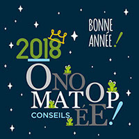 Carte de voeux pour Onomatopée Conseil